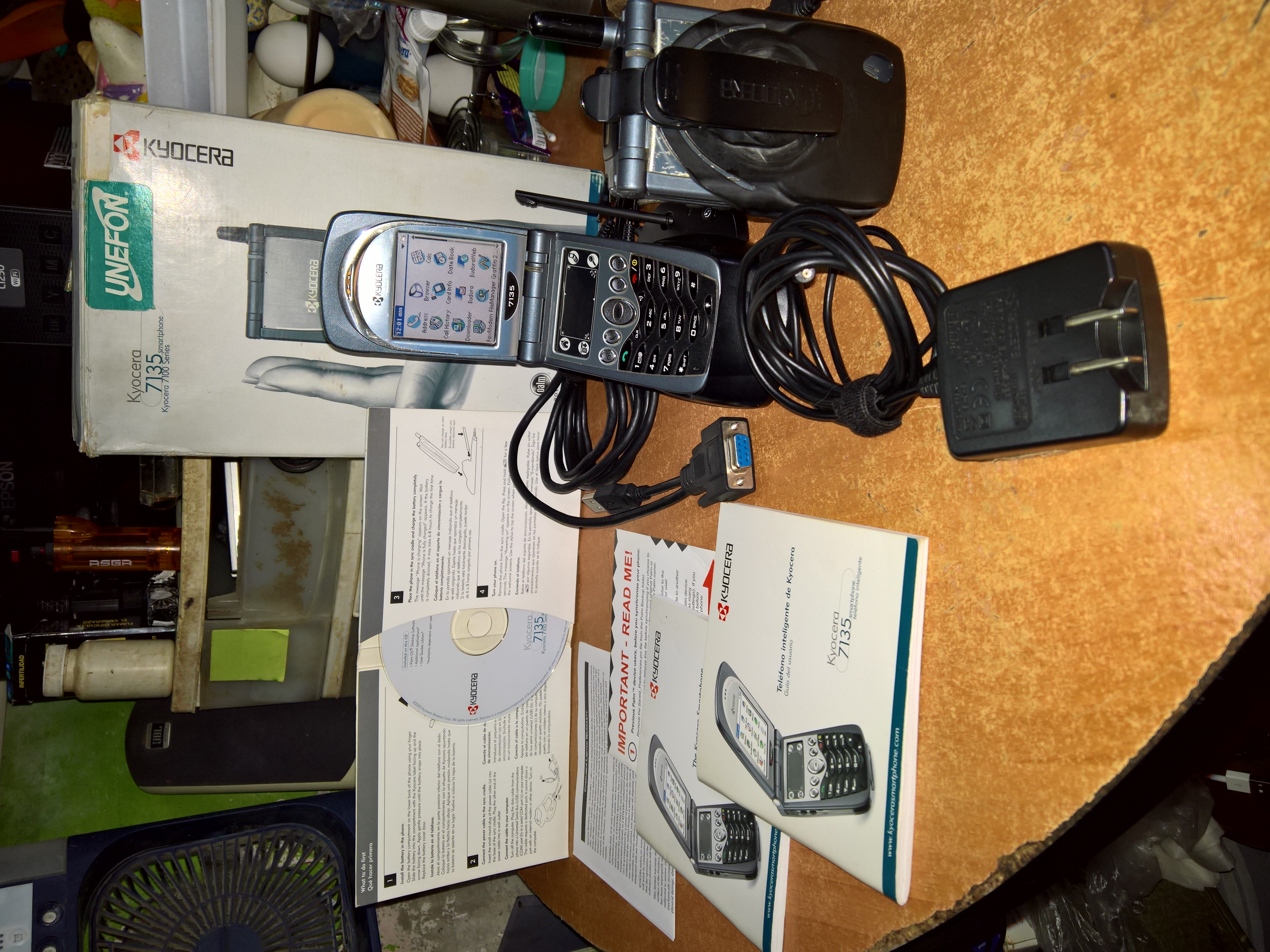 Installation disc for Kyocera 7135