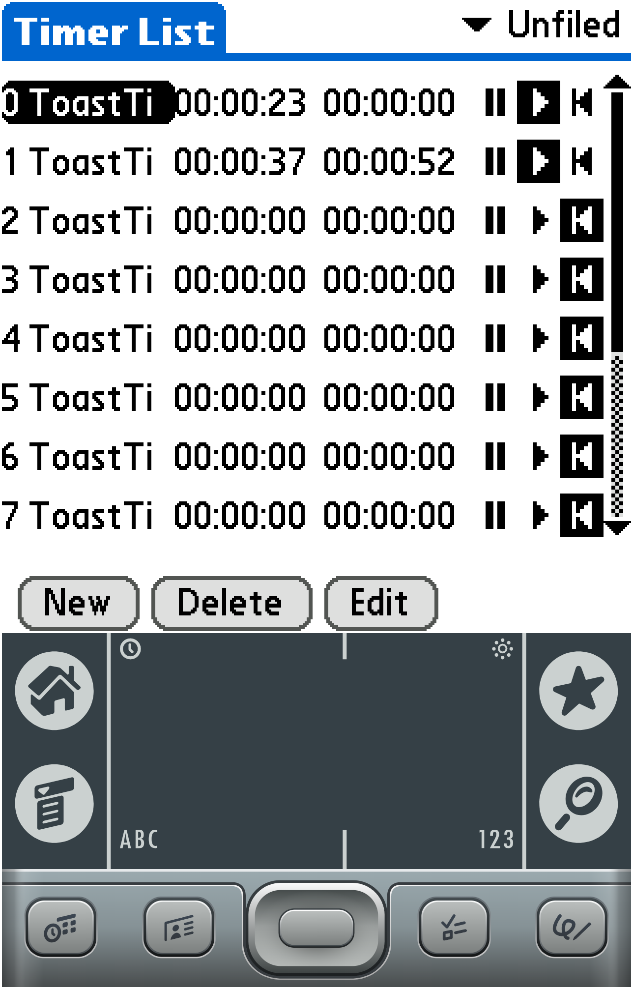 Toast Timer